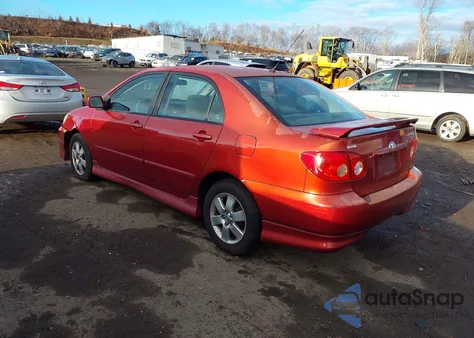 2006 Toyota Corolla S from USA, damaged, VIN 2T1BR32E36C596096